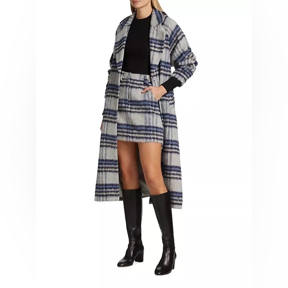 EN SAISON autumn demi coat in navy - Picture 1 of 11